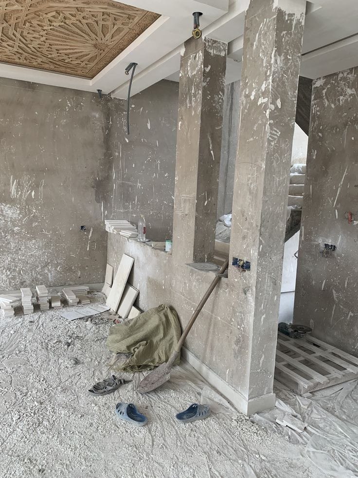 أعمال ترميم المنازل والفلل بالرياض - صورة 3 من أعمال عالم التشطيبات FINSH